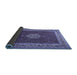 Sideview of Persian Blue Traditional Rug, tr1665blu