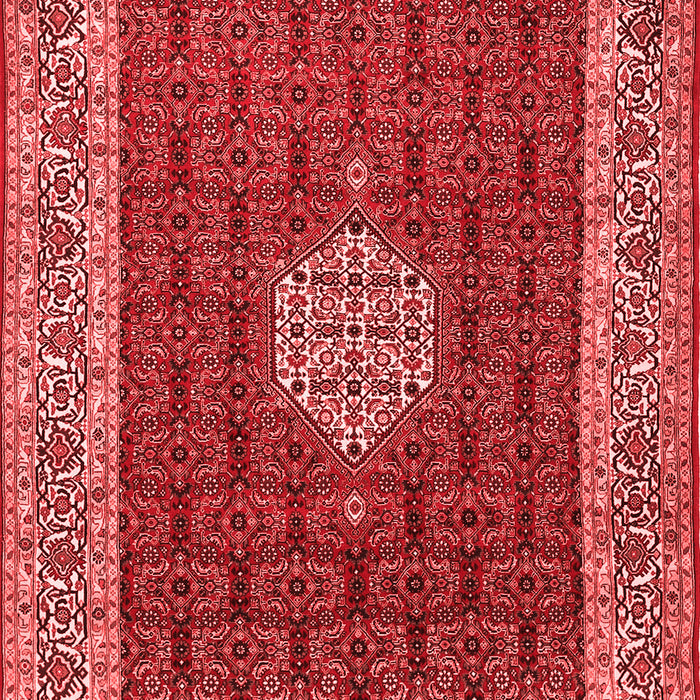 Machine Washable Persian Red Traditional Rug, wshtr1665red