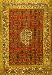 Persian Yellow Traditional Rug, tr1665yw