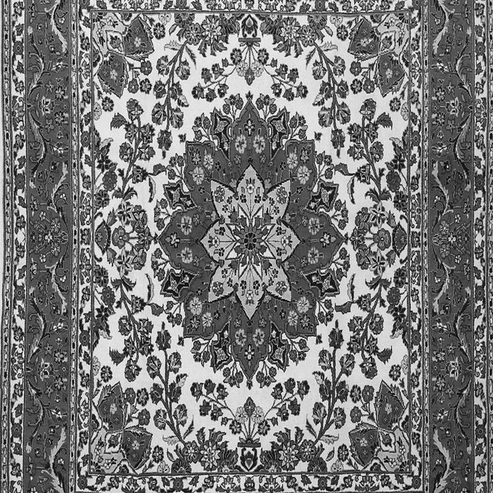 Medallion Gray Traditional Rug, tr1666gry