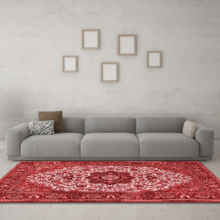 Traditional Red Washable Rugs