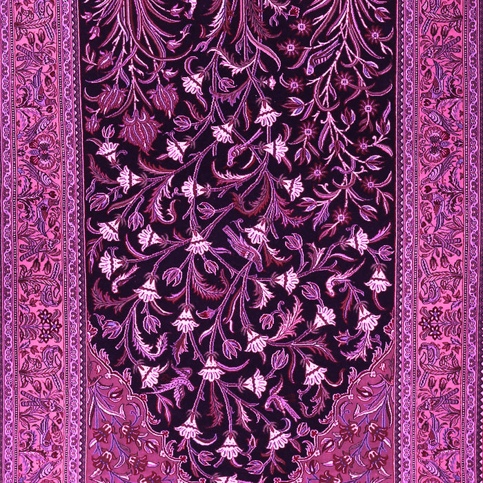 Machine Washable Animal Pink Traditional Rug, wshtr1668pnk