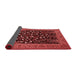 Animal Red Traditional Area Rugs