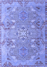 Persian Blue Traditional Rug, tr166blu