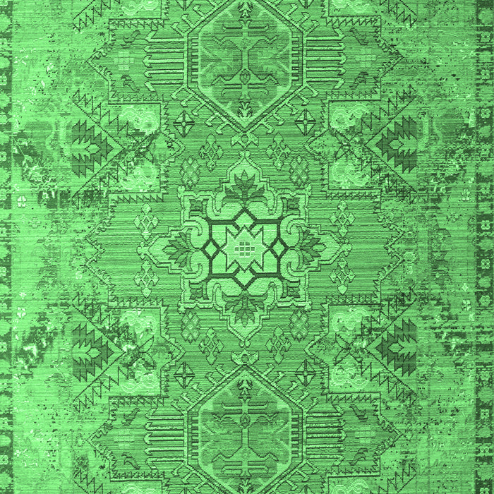 Persian Emerald Green Traditional Rug, tr166emgrn