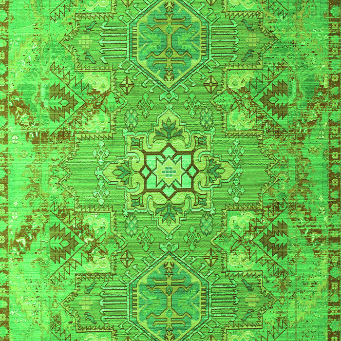 Persian Green Traditional Rug, tr166grn