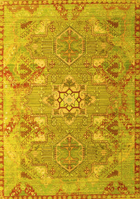 Persian Yellow Traditional Rug, tr166yw