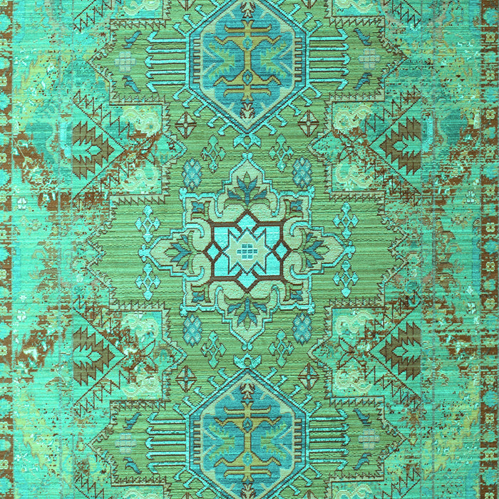 Persian Turquoise Traditional Rug, tr166turq