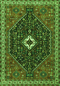 Persian Green Traditional Rug, tr1670grn