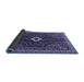 Sideview of Persian Blue Traditional Rug, tr1670blu