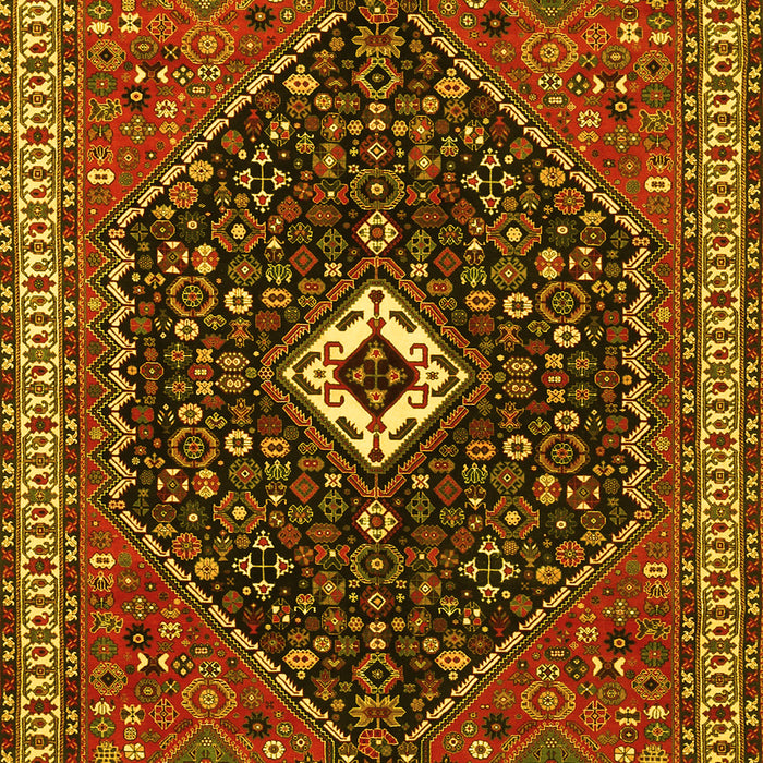 Persian Yellow Traditional Rug, tr1670yw