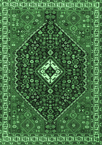 Persian Emerald Green Traditional Rug, tr1670emgrn