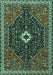 Persian Turquoise Traditional Rug, tr1670turq