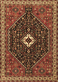 Persian Brown Traditional Rug, tr1670brn