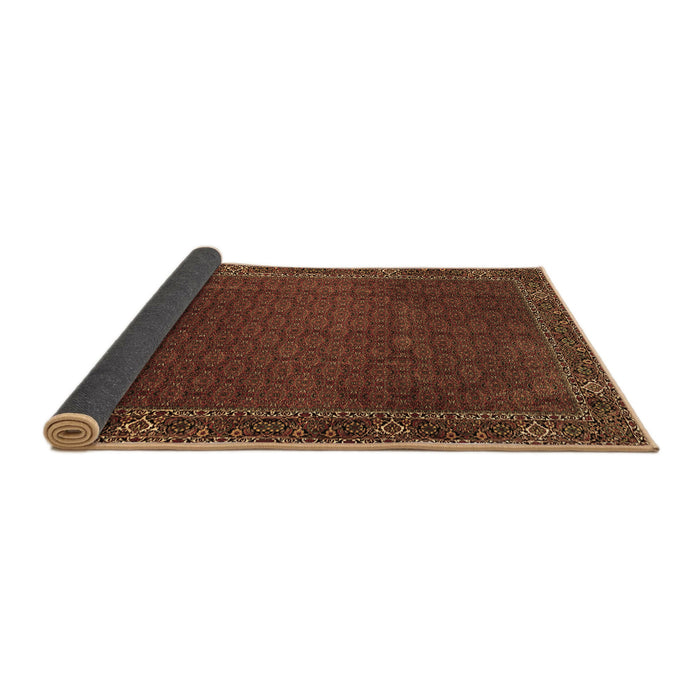 Sideview of Persian Brown Traditional Rug, tr1671brn