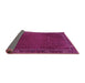 Sideview of Persian Pink Traditional Rug, tr1671pnk