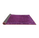 Sideview of Persian Purple Traditional Rug, tr1671pur