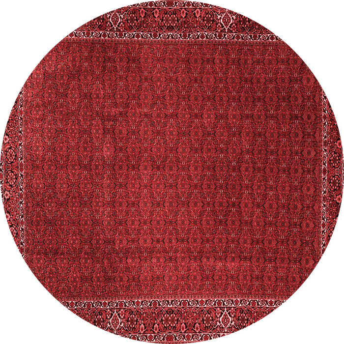 Machine Washable Persian Red Traditional Rug, wshtr1671red