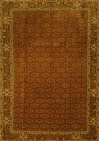 Persian Yellow Traditional Rug, tr1671yw