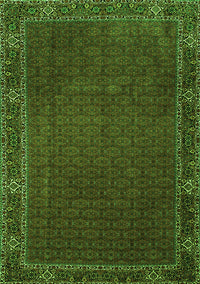 Persian Green Traditional Rug, tr1671grn