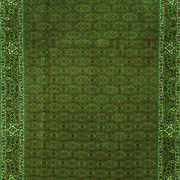 Persian Green Traditional Rug, tr1671grn