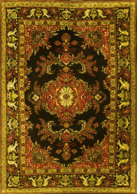 Persian Yellow Traditional Rug, tr1672yw