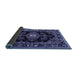 Sideview of Persian Blue Traditional Rug, tr1672blu