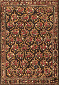 Persian Brown Traditional Rug, tr1673brn