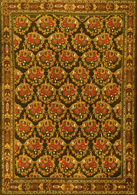 Persian Yellow Traditional Rug, tr1673yw