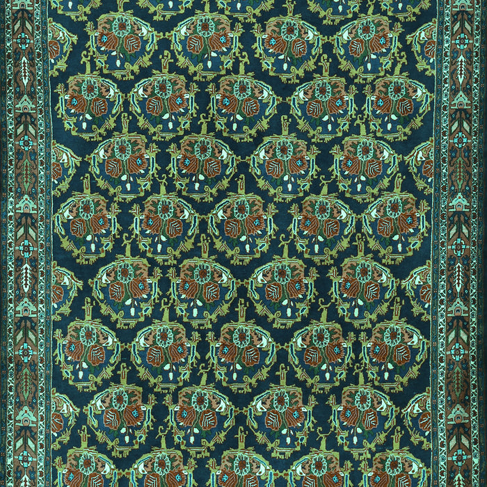 Persian Turquoise Traditional Rug, tr1673turq