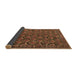 Sideview of Persian Brown Traditional Rug, tr1673brn