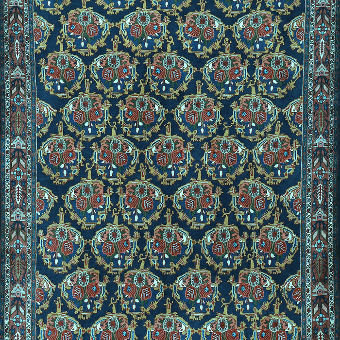 Persian Light Blue Traditional Rug, tr1673lblu