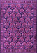 Machine Washable Persian Purple Traditional Area Rugs, wshtr1673pur