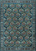 Machine Washable Persian Light Blue Traditional Rug, wshtr1673lblu