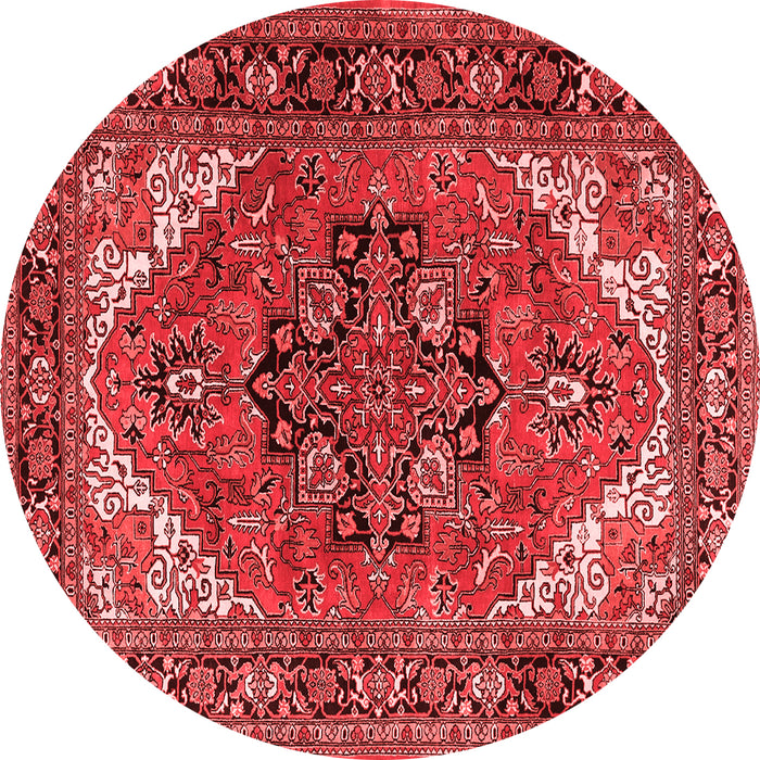 Machine Washable Persian Red Traditional Rug, wshtr1674red