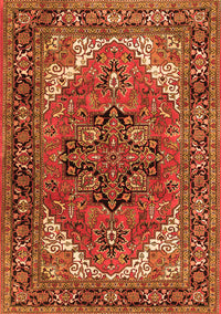 Persian Orange Traditional Rug, tr1674org