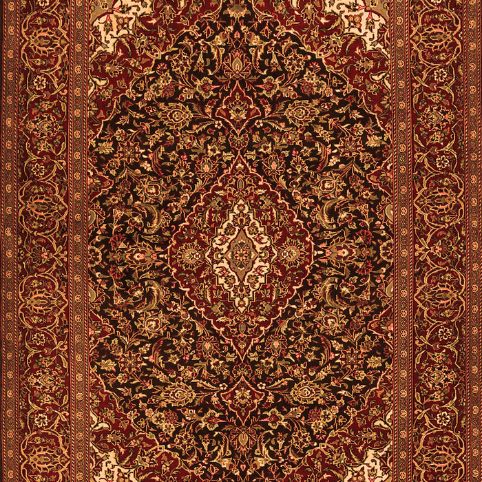 Persian Orange Traditional Rug, tr1675org