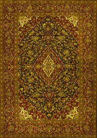 Persian Yellow Traditional Rug, tr1675yw