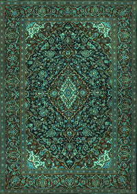 Persian Turquoise Traditional Rug, tr1675turq