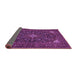Sideview of Persian Purple Traditional Rug, tr1675pur