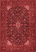 Persian Red Traditional Area Rugs