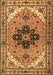 Machine Washable Persian Brown Traditional Rug, wshtr1676brn