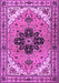 Machine Washable Persian Purple Traditional Area Rugs, wshtr1676pur