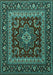 Persian Turquoise Traditional Rug, tr1677turq