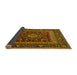 Sideview of Persian Yellow Traditional Rug, tr1677yw
