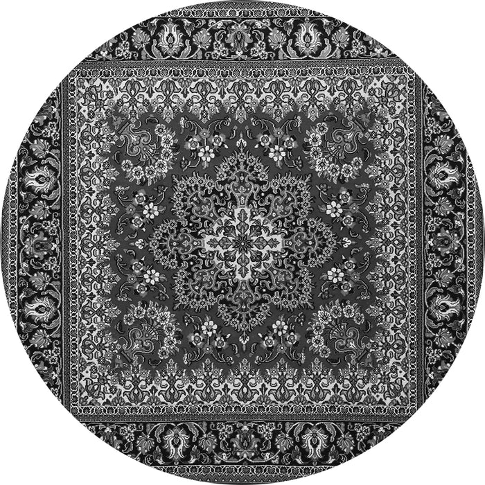 Square Persian Gray Traditional Rug, tr1677gry