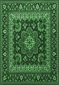 Persian Emerald Green Traditional Rug, tr1677emgrn