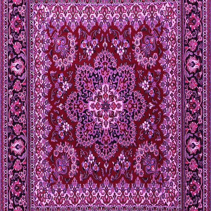 Machine Washable Persian Pink Traditional Rug, wshtr1677pnk