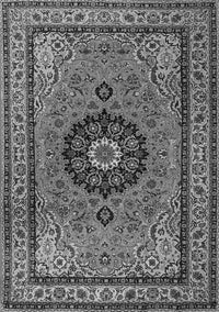 Medallion Gray Traditional Rug, tr1678gry