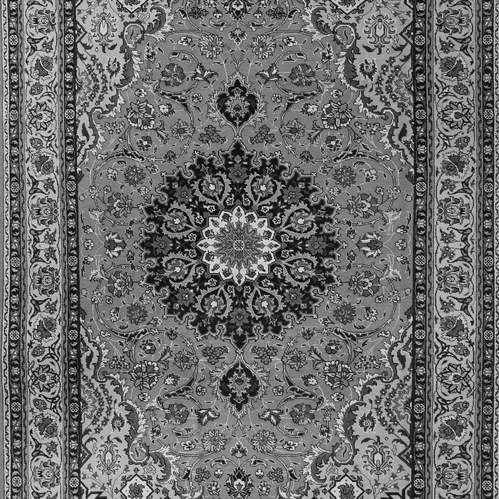Medallion Gray Traditional Rug, tr1678gry